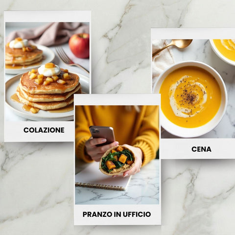 Mega Bundle Autunno-Inverno: 5 Ebook con Oltre 80 Ricette per Tutta la Giornata